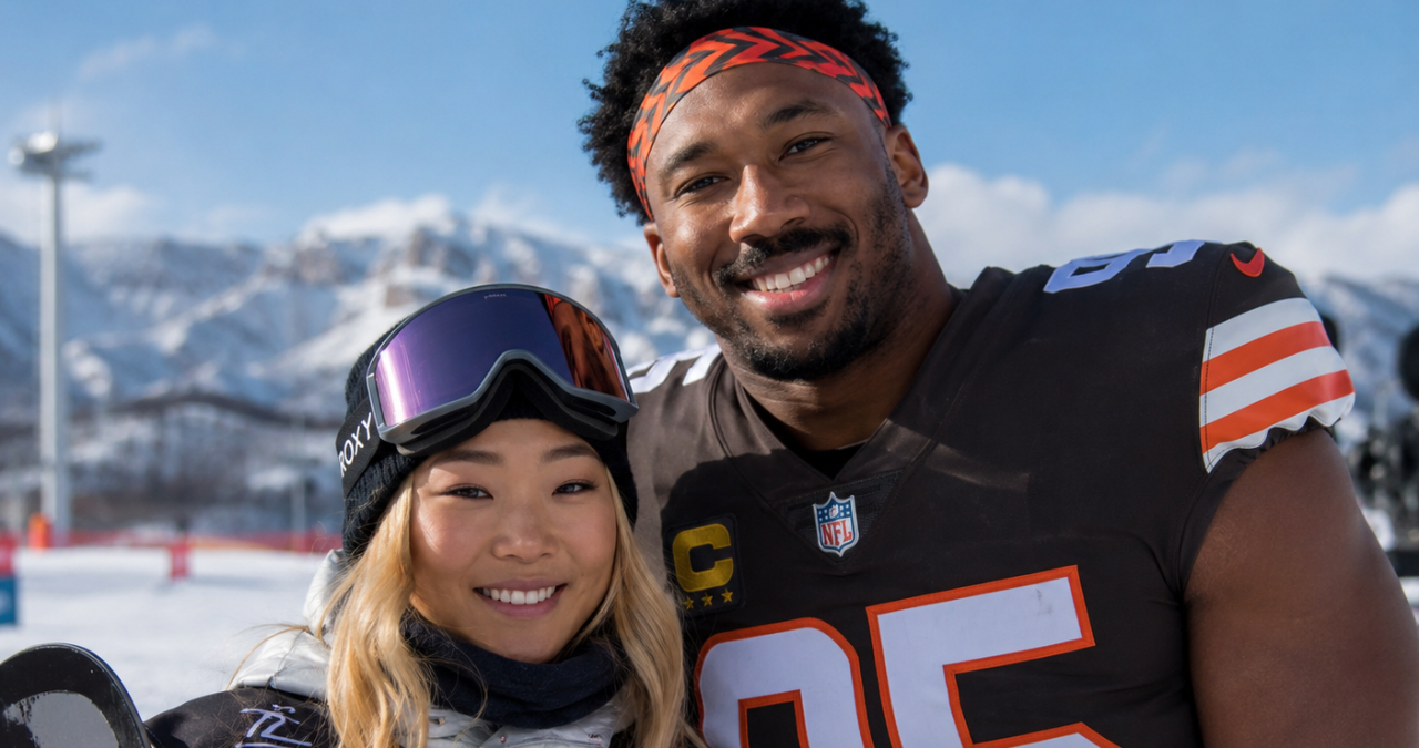 Chloe Kim Myles Garrett