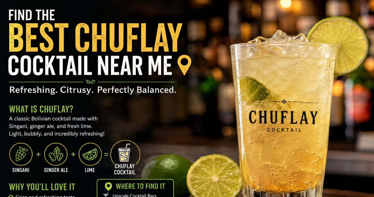 Best Chuflay Cocktail Near Me