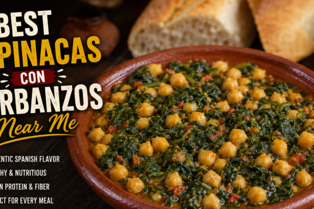 Best Espinacas Con Garbanzos Near Me