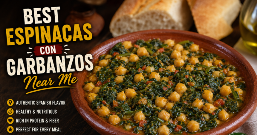 Best Espinacas Con Garbanzos Near Me